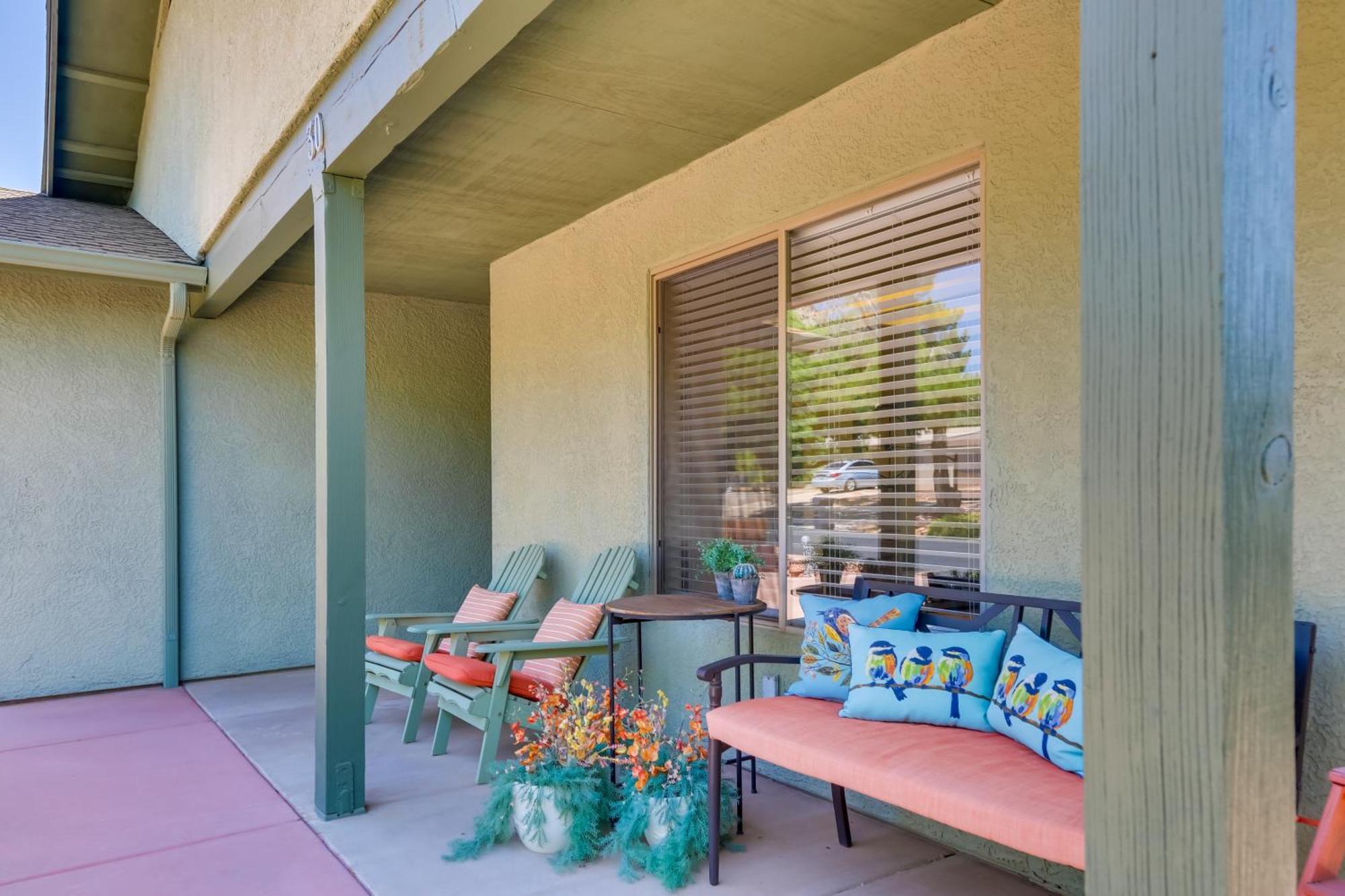 Red Rock Retreat With Patio 3 Mi To Downtown Sedonaヴィラ エクステリア 写真