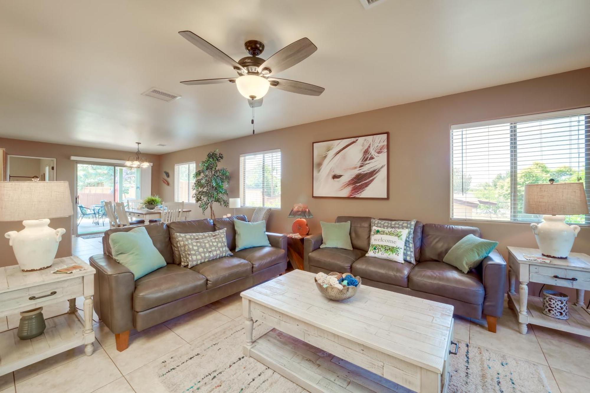 Red Rock Retreat With Patio 3 Mi To Downtown Sedonaヴィラ エクステリア 写真